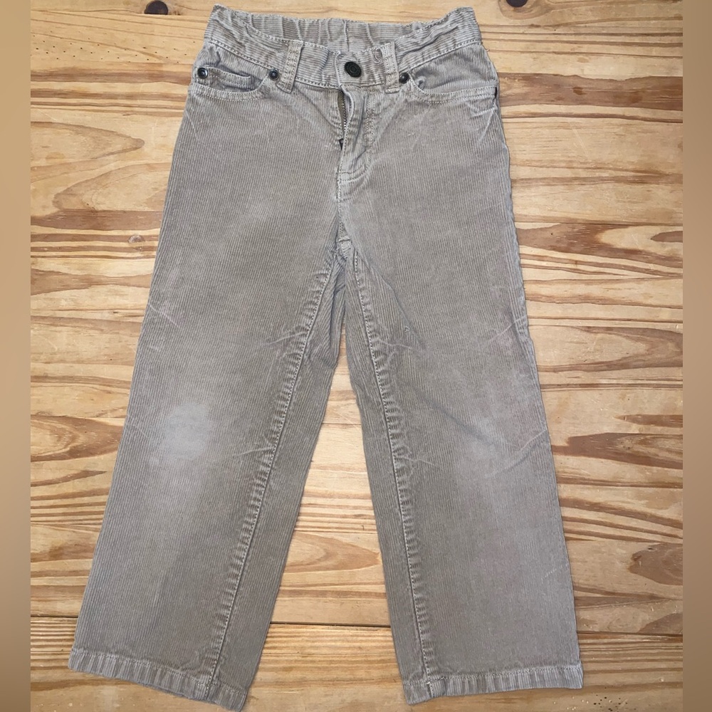 Sonoma Boys Beige Corduroy Pants Size 4  Khaki Tan